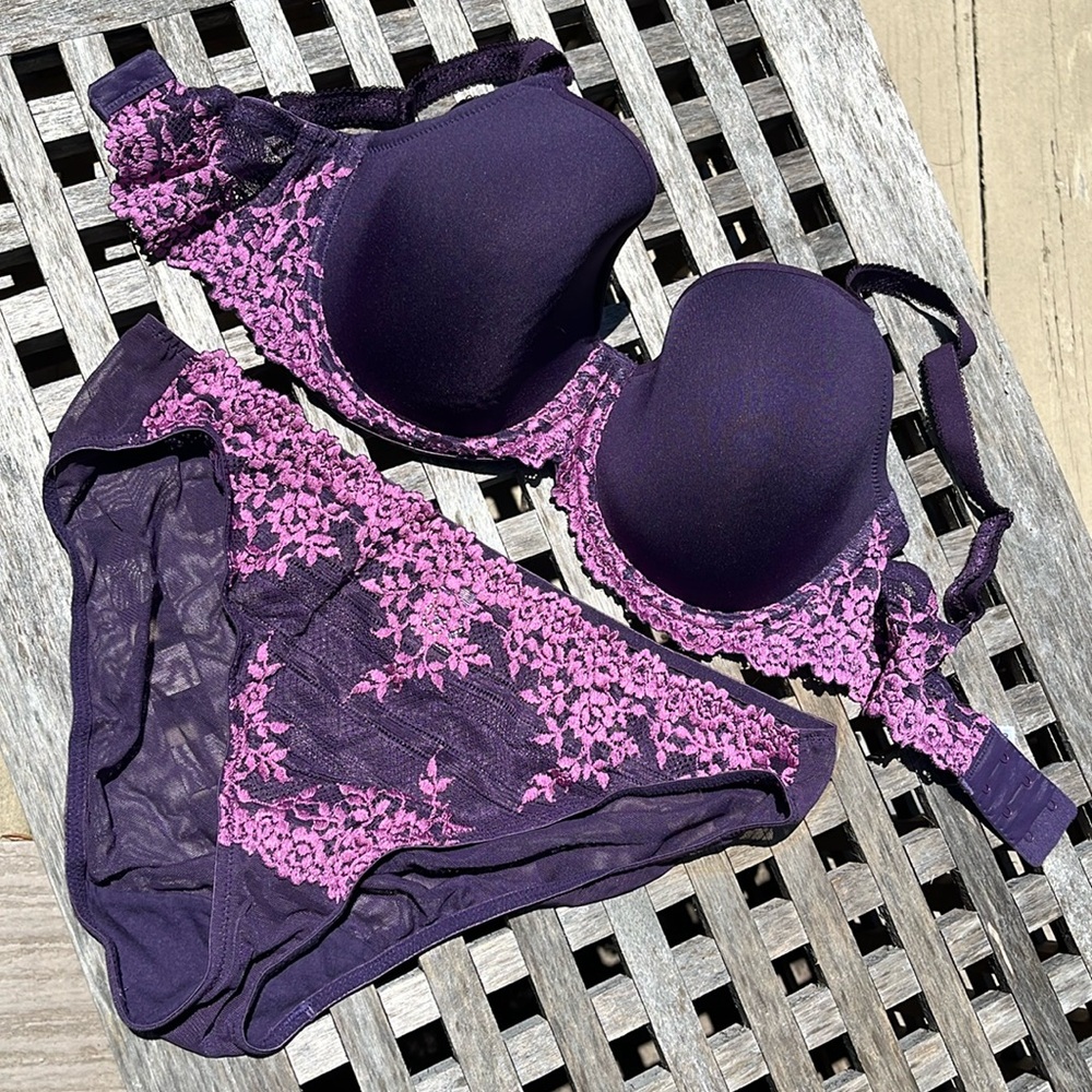Matching bra and panties set